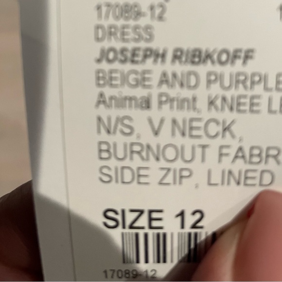 Joseph Ribkoff Dress size 12 - Picture 4 of 4
